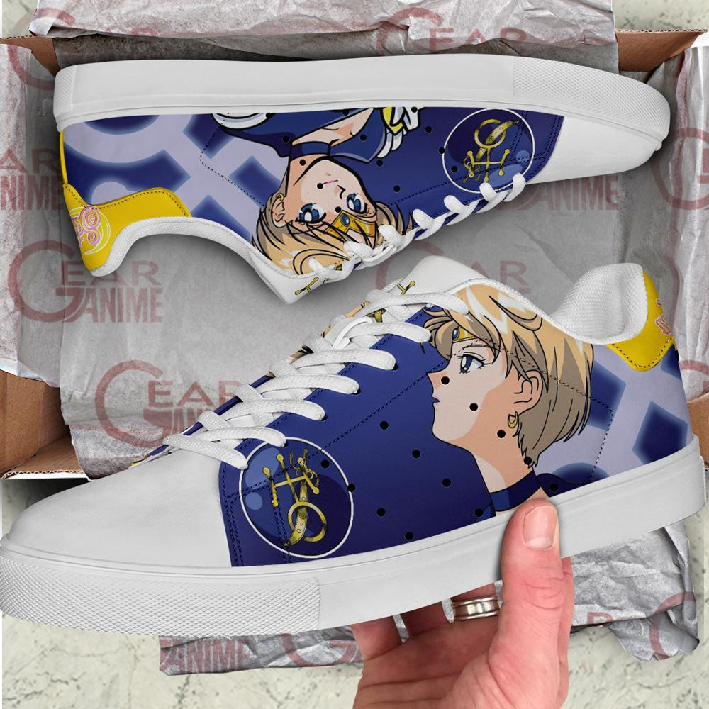 Sailor Uranus Skate Shoes Sailor Moon Anime Custom Shoes