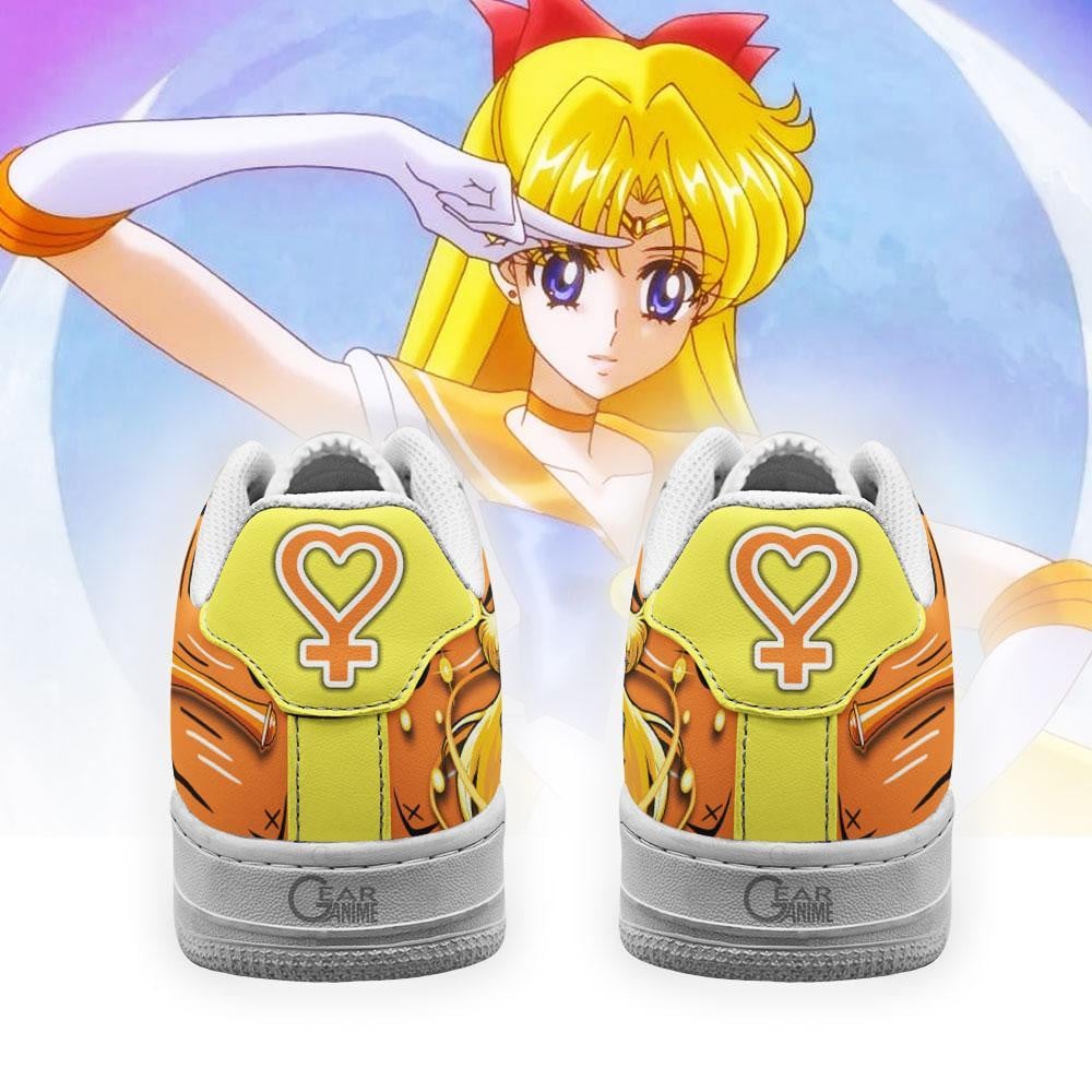 Sailor Venus Air Sneakers Custom Sailor Anime Shoes
