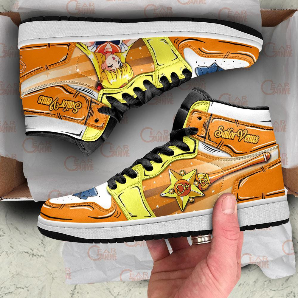 Sailor Venus JD1s Sneakers Sailor Anime Shoes, Air Jordan Hightop