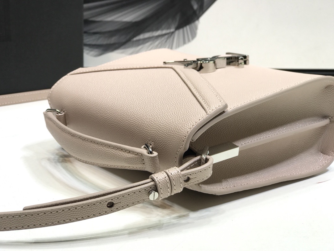 Saint Laurent Cassandra Medium Top Handle Bag Beige For Women 9.6in/24.5cm YSL  
