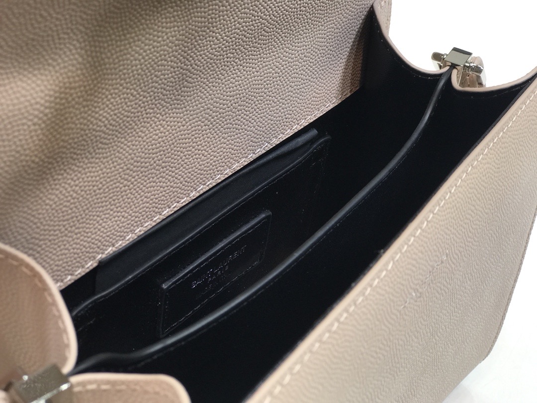 Saint Laurent Cassandra Medium Top Handle Bag Beige For Women 9.6in/24.5cm YSL  