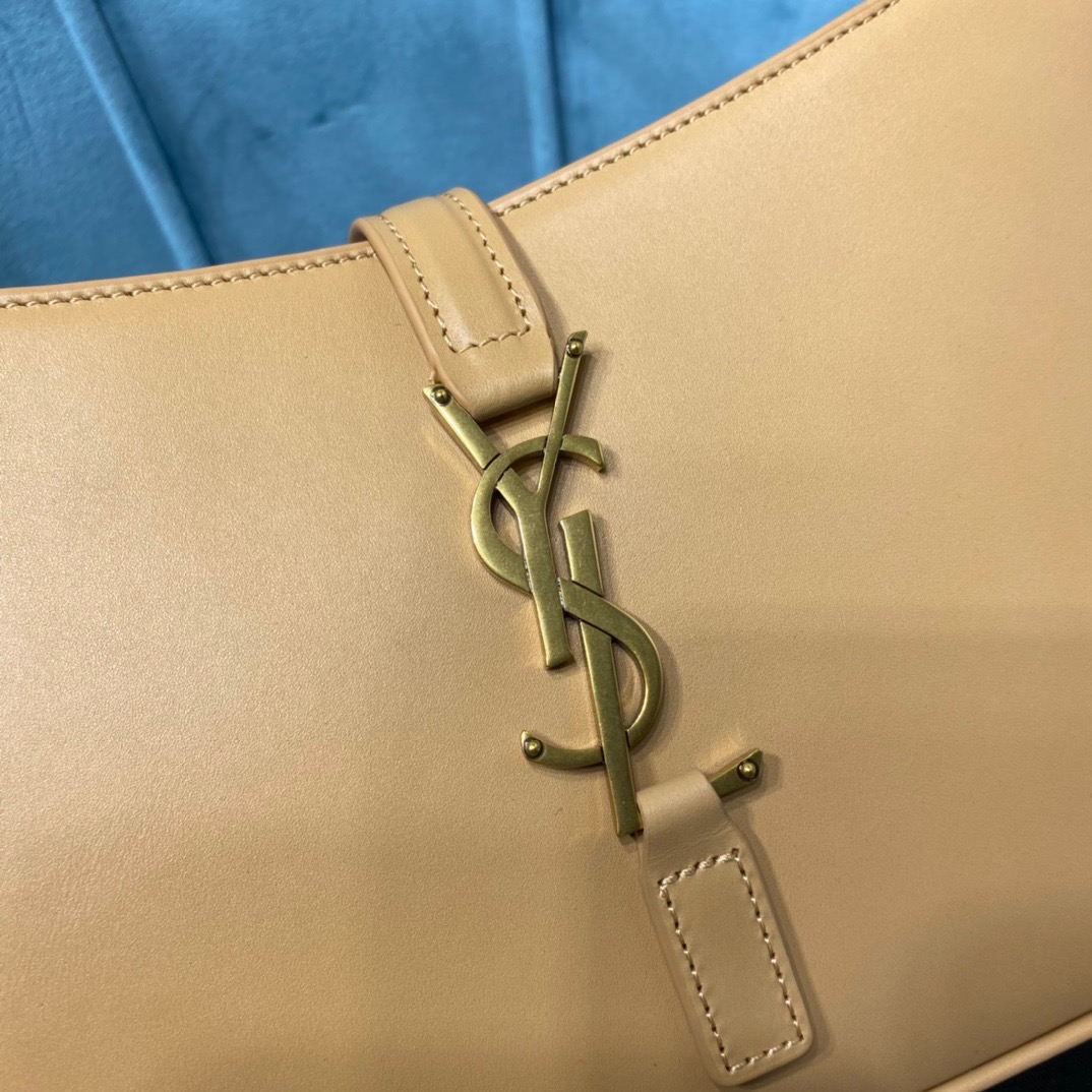 Saint Laurent Le 5 À 7 Hobo Bag In Smooth Beige For Women 9in/23cm YSL  6572282R20W9832