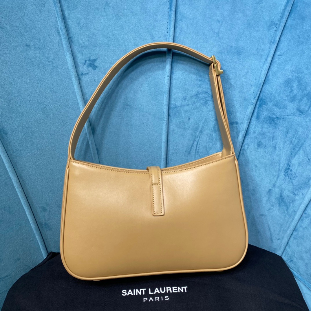 Saint Laurent Le 5 À 7 Hobo Bag In Smooth Beige For Women 9in/23cm YSL  6572282R20W9832