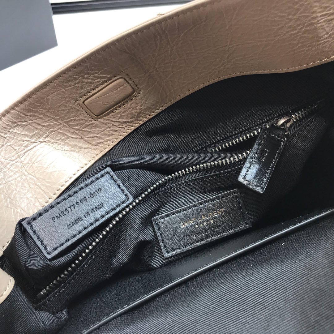 Saint Laurent Niki Medium Shopping Bag Beige For Women 12.6in/32cm YSL 