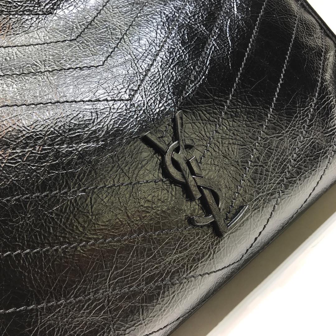 Saint Laurent Niki Medium Shopping Bag Black For Women 12.6in/32cm YSL 