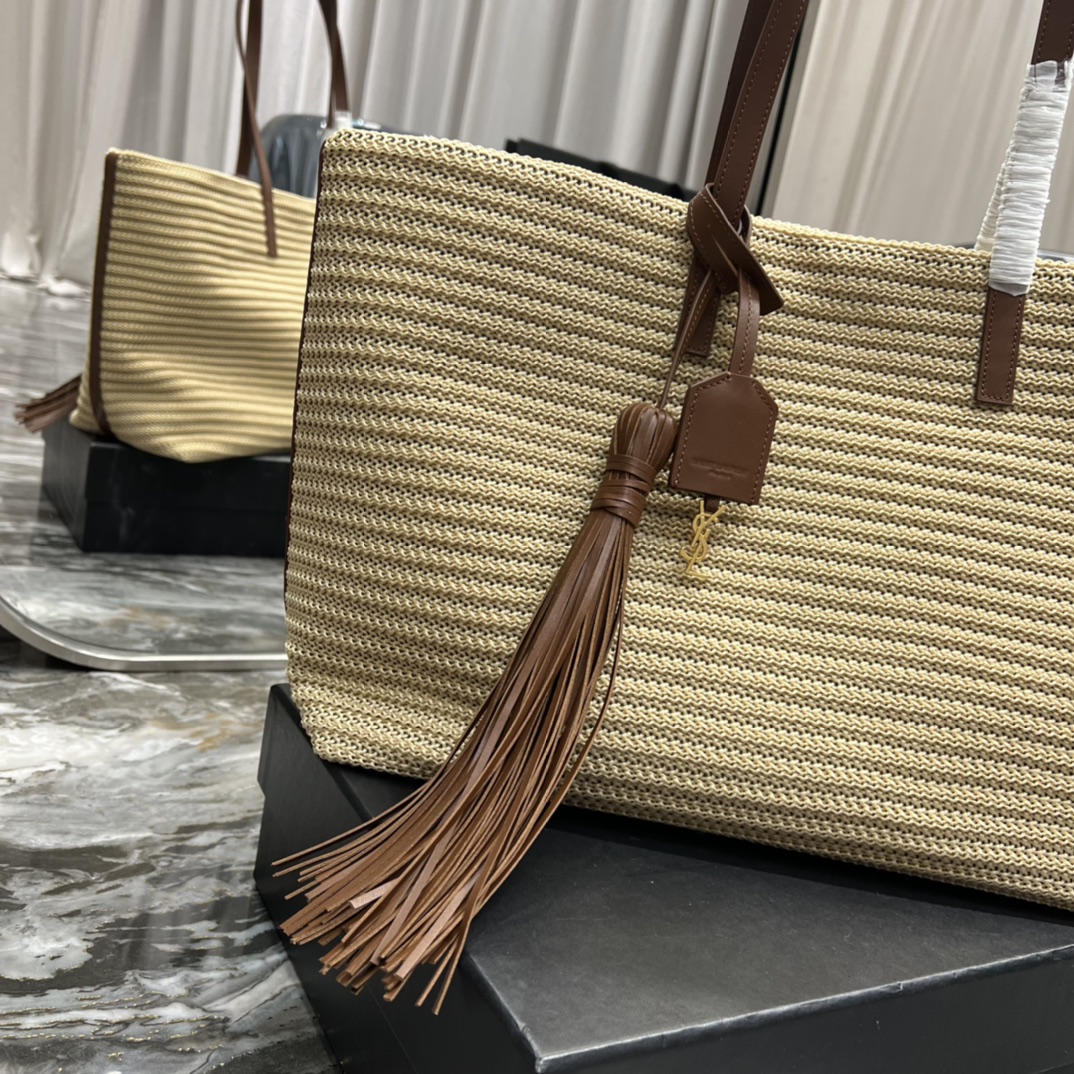 Saint Laurent Shopping E/W Beige For Women, Women’s Bags 14.6in/37cm YSL