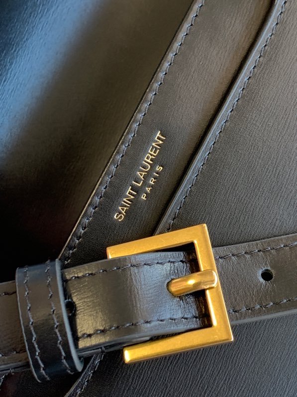 Saint Laurent Solferino Small Satchel Bag Beige In Box With Gold Hardware 7.4in/19cm YSl 6343060SX0W1000