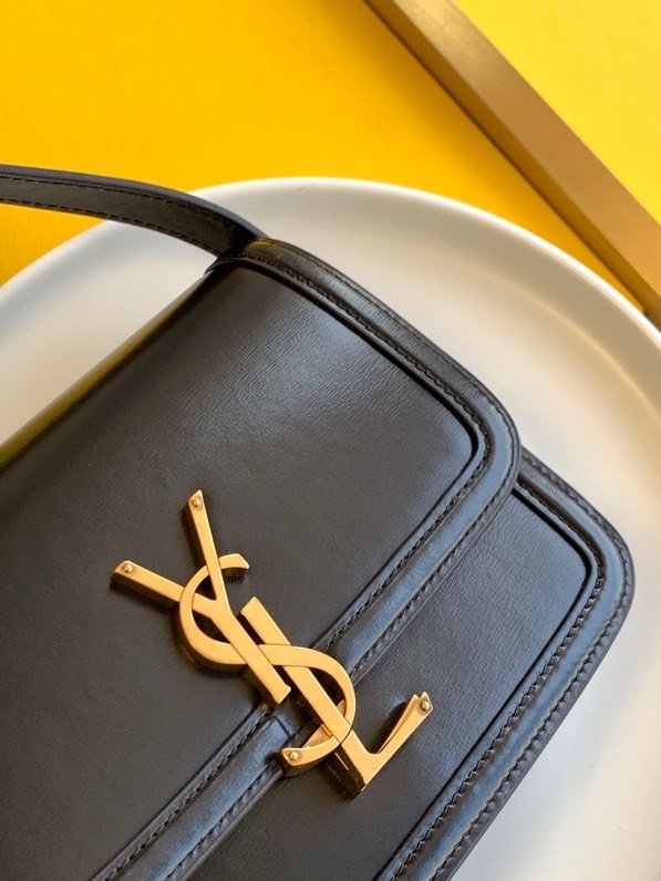 Saint Laurent Solferino Small Satchel Bag Beige In Box With Gold Hardware 7.4in/19cm YSl 6343060SX0W1000