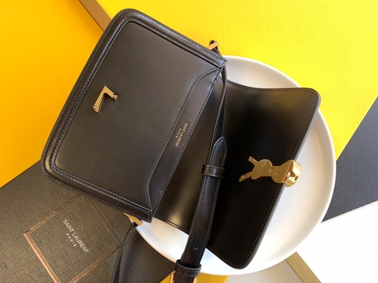 Saint Laurent Solferino Small Satchel Bag Beige In Box With Gold Hardware 7.4in/19cm YSl 6343060SX0W1000