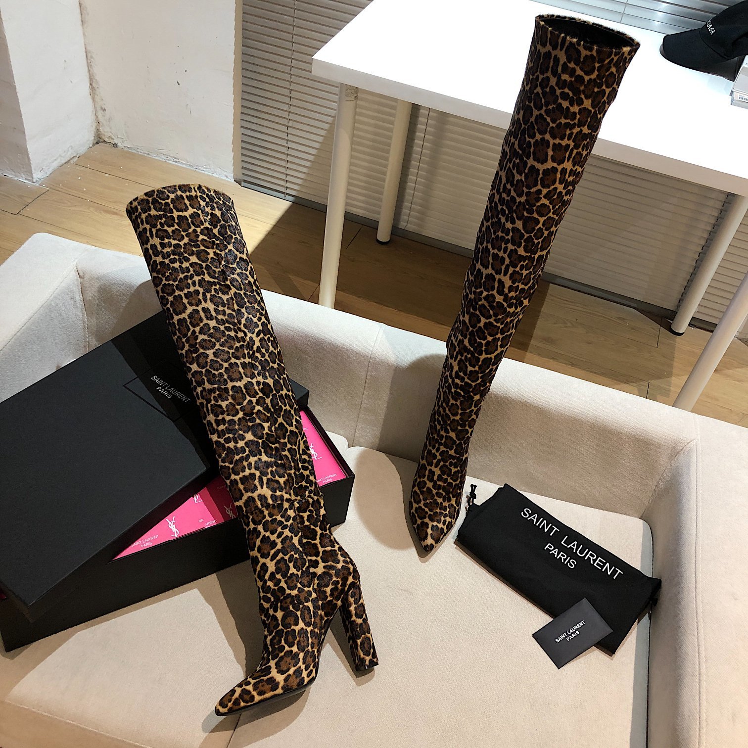 Saint Laurent Women’s High Boots Multicolor For Women YSL