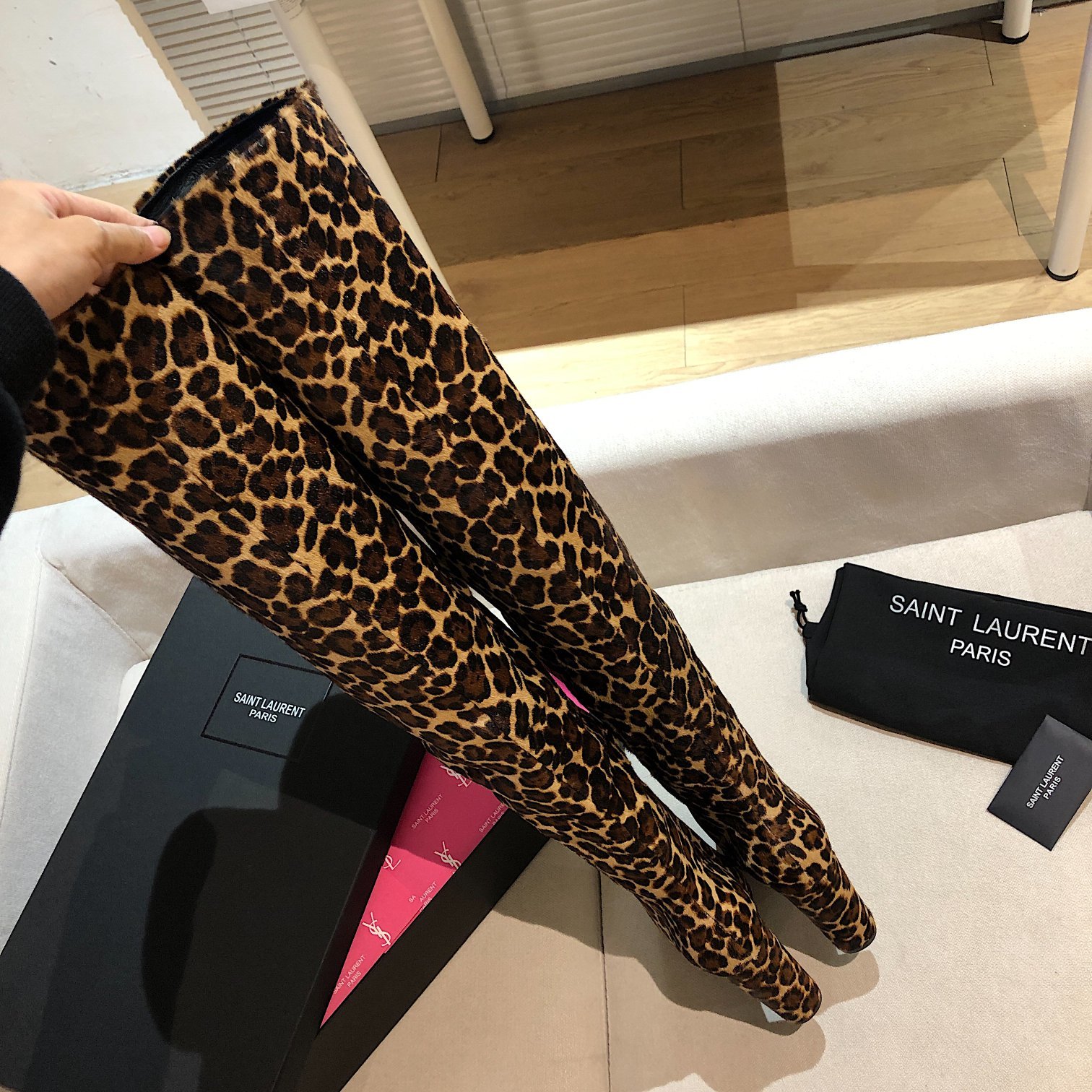 Saint Laurent Women’s High Boots Multicolor For Women YSL