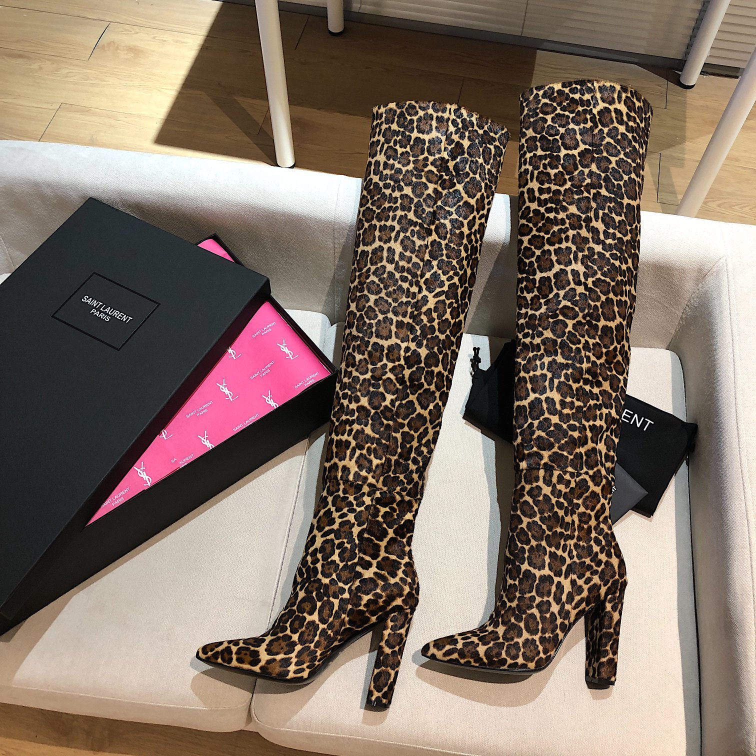 Saint Laurent Women’s High Boots Multicolor For Women YSL