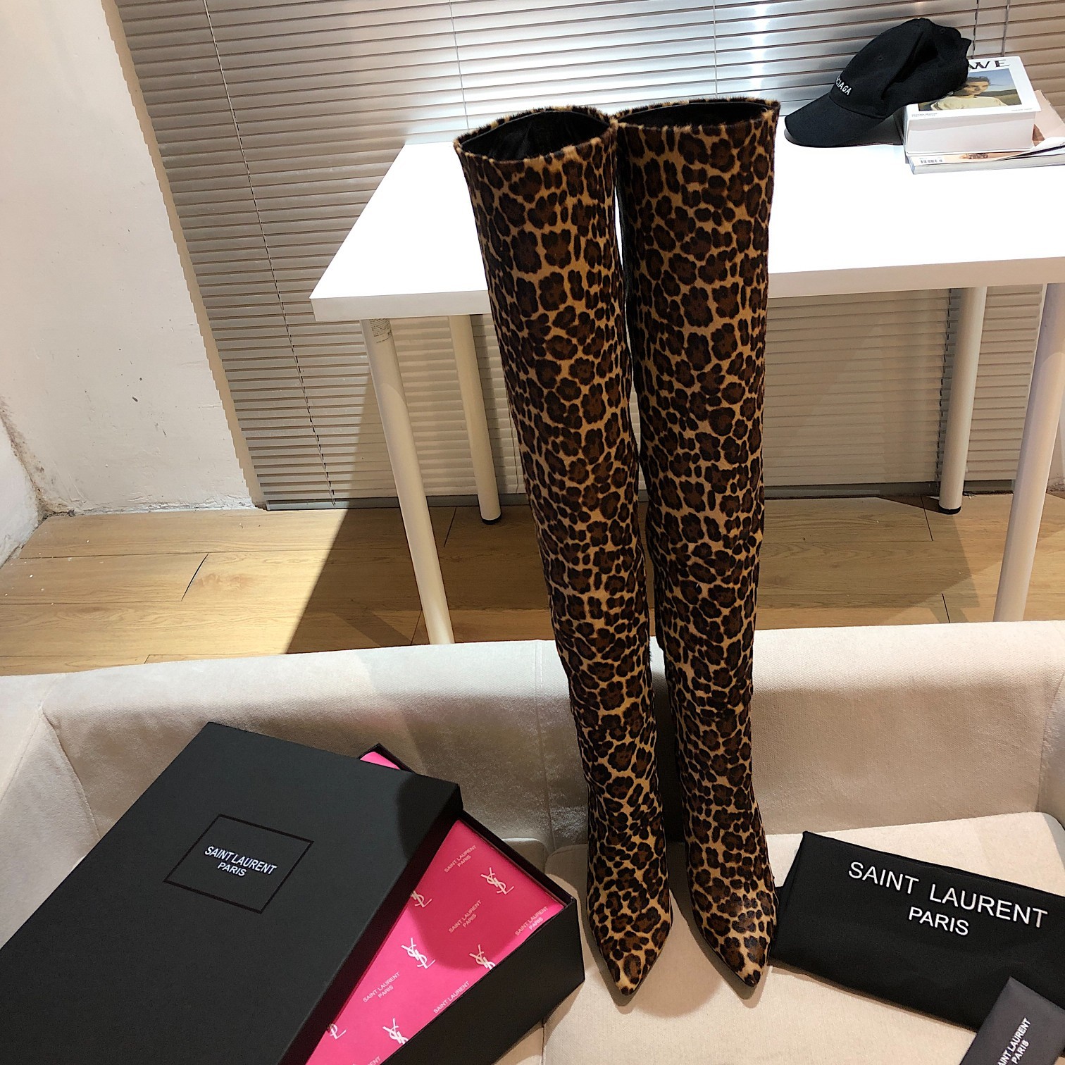 Saint Laurent Women’s High Boots Multicolor For Women YSL