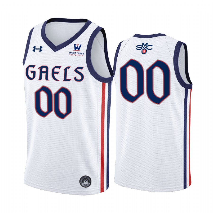 Saint Mary's Gaels Custom Jersey 2022 College White Uniform