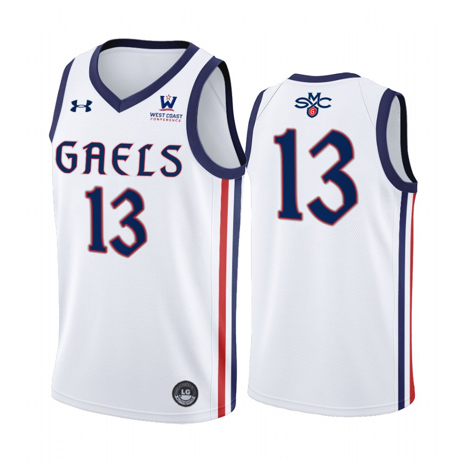 Saint Mary's Gaels Patty Mills Jersey College White NBA Alumni Uniform