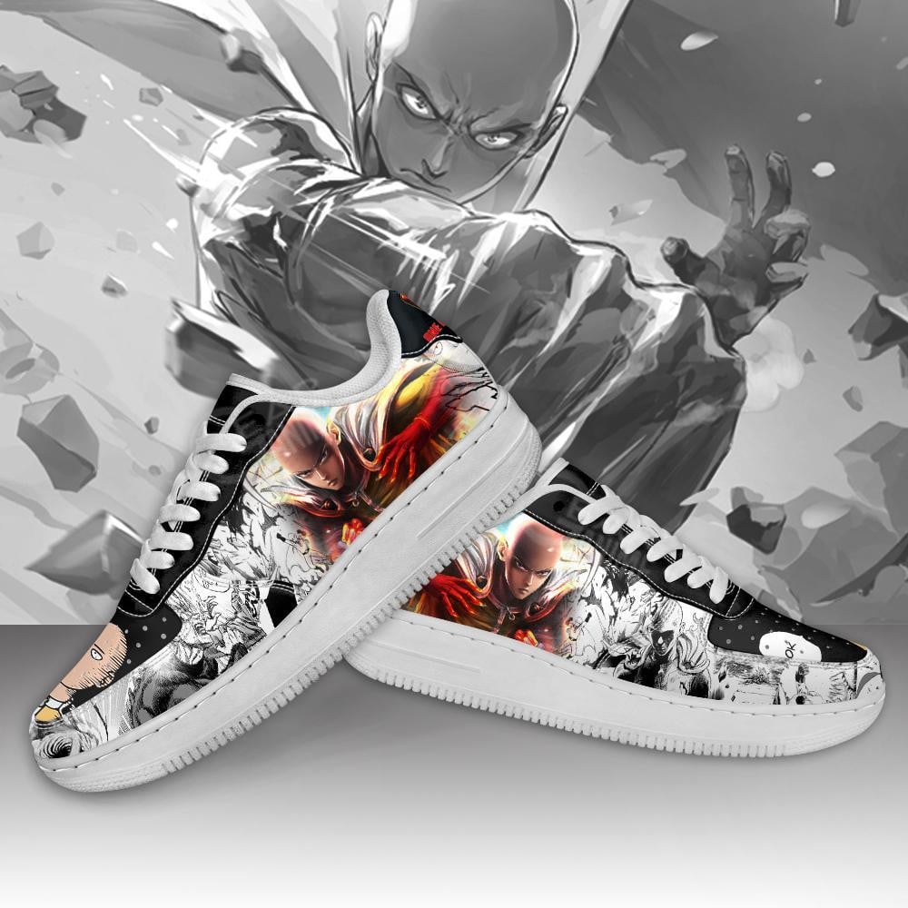 Saitama One Punch Man Sneakers Anime Custom Shoes
