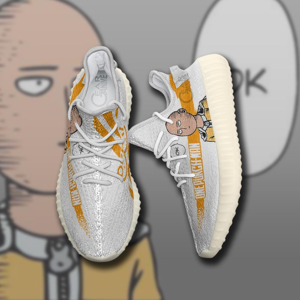 Saitama Shoes Oppai One Punch Man Custom Anime Sneakers TT10