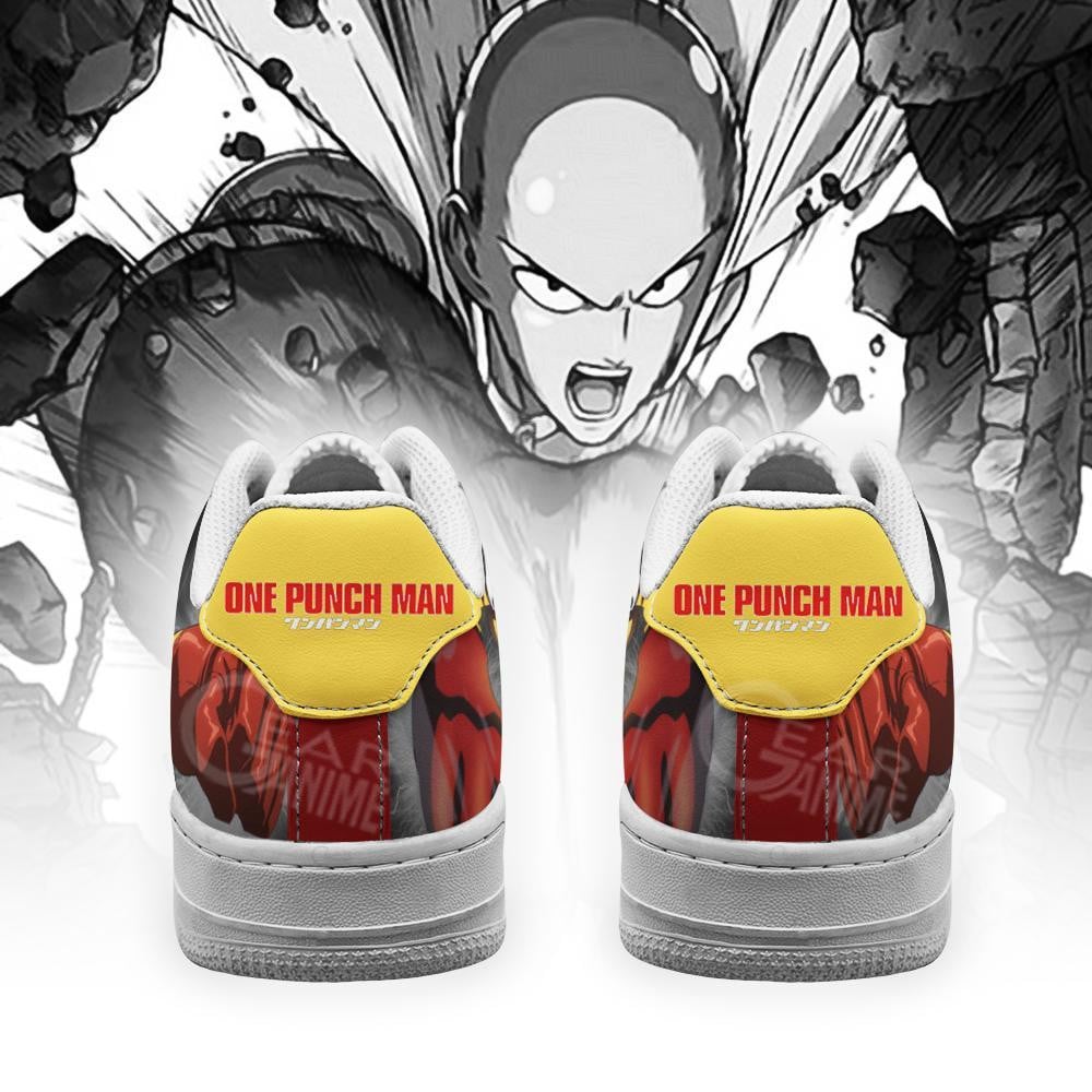 Saitama Sneakers One Punch Man Anime Custom Shoes