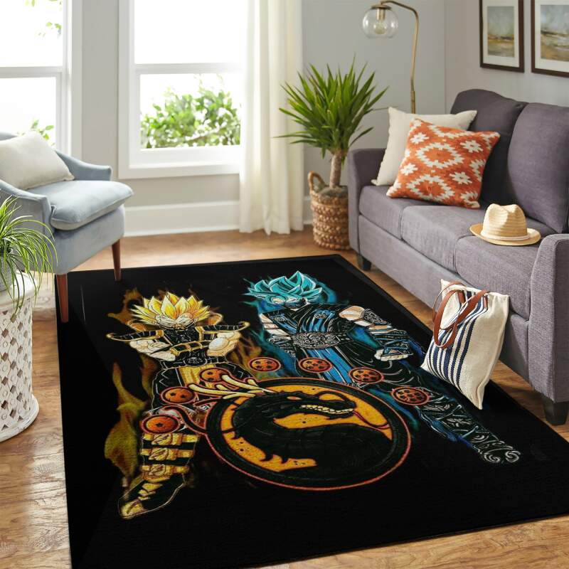 Saiyan Goku Carpet Rectangle Rug
