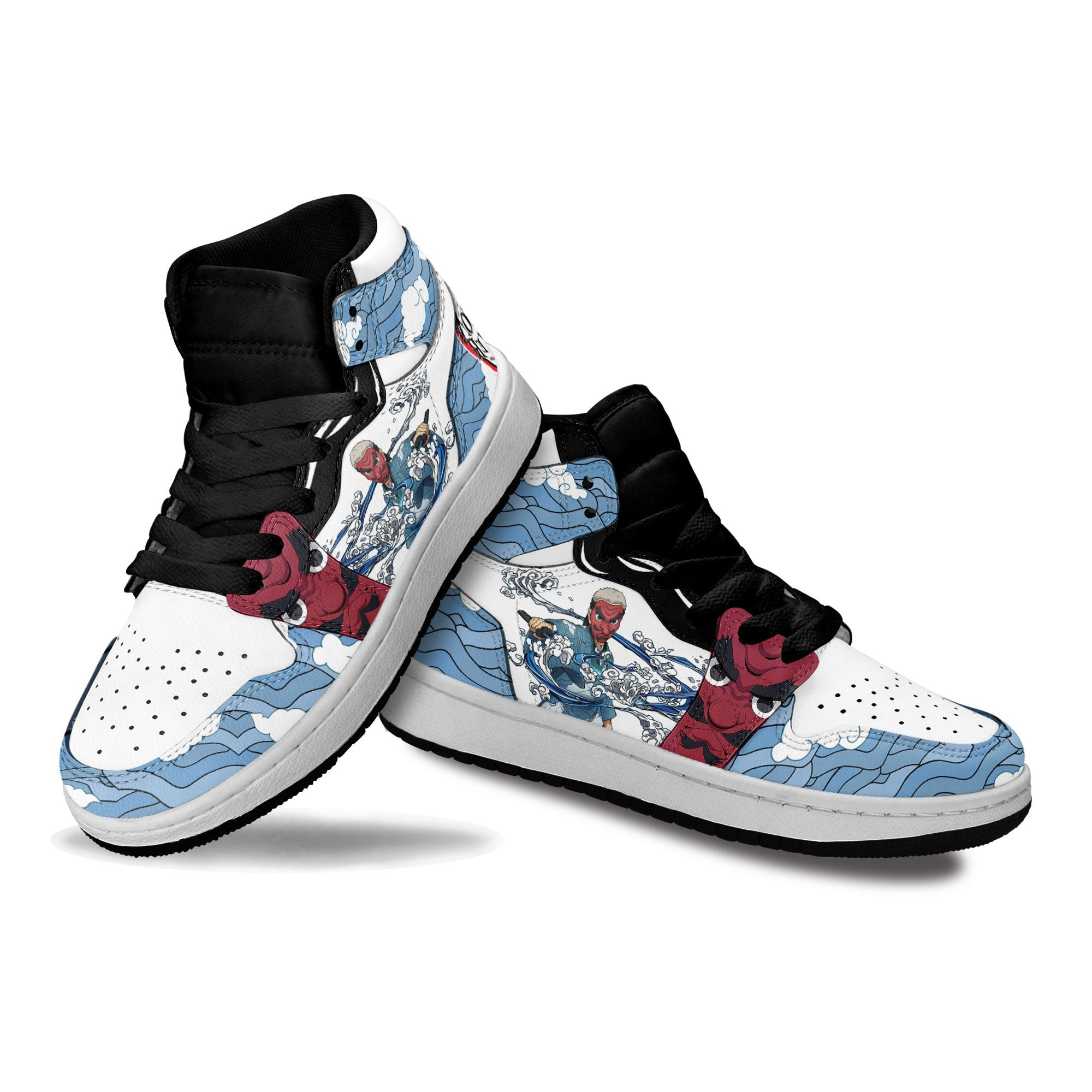 Sakonji Urokodaki Kids Sneakers Custom Anime Demon Slayer Shoes For Kids