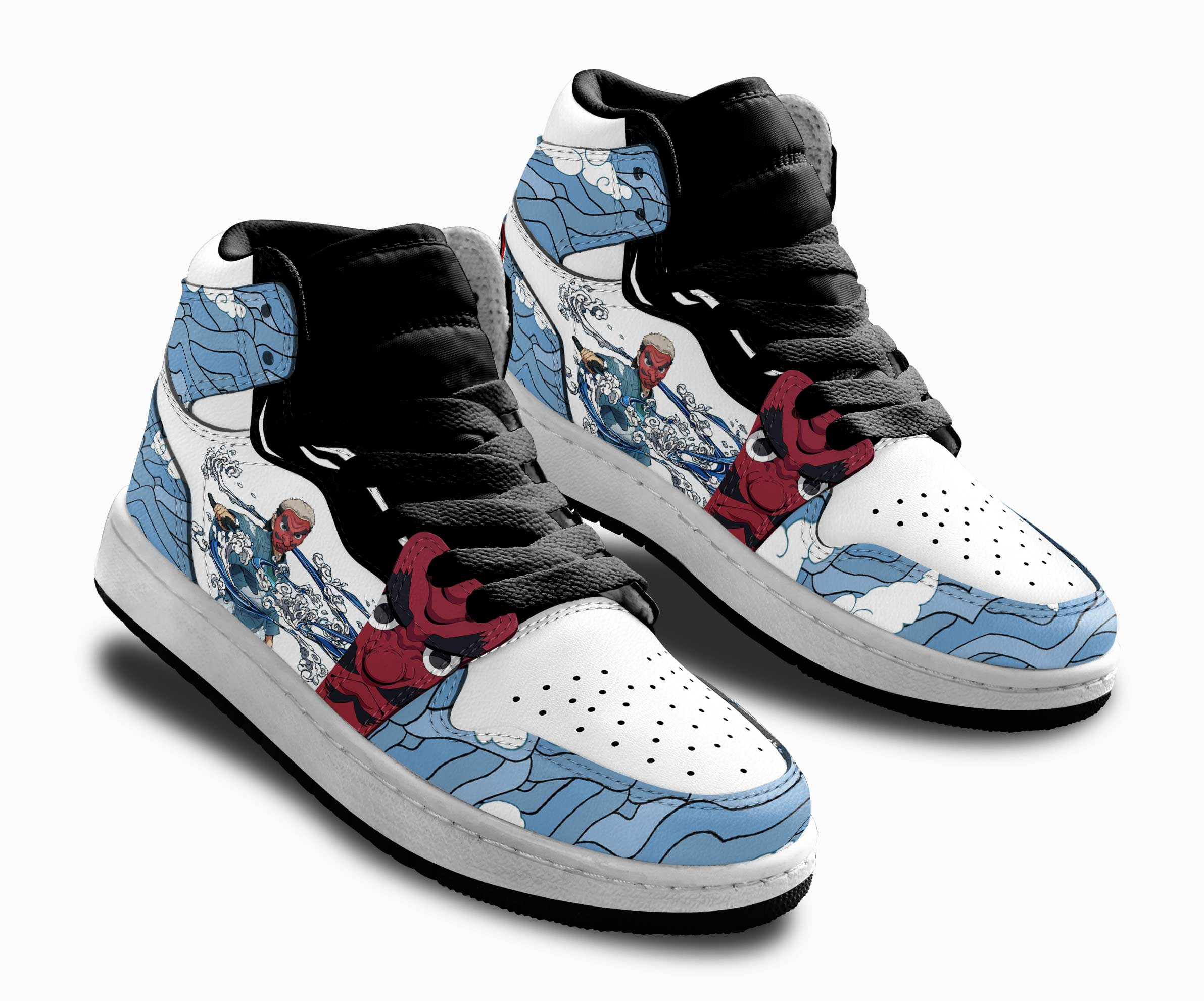 Sakonji Urokodaki Kids Sneakers Custom Anime Demon Slayer Shoes For Kids