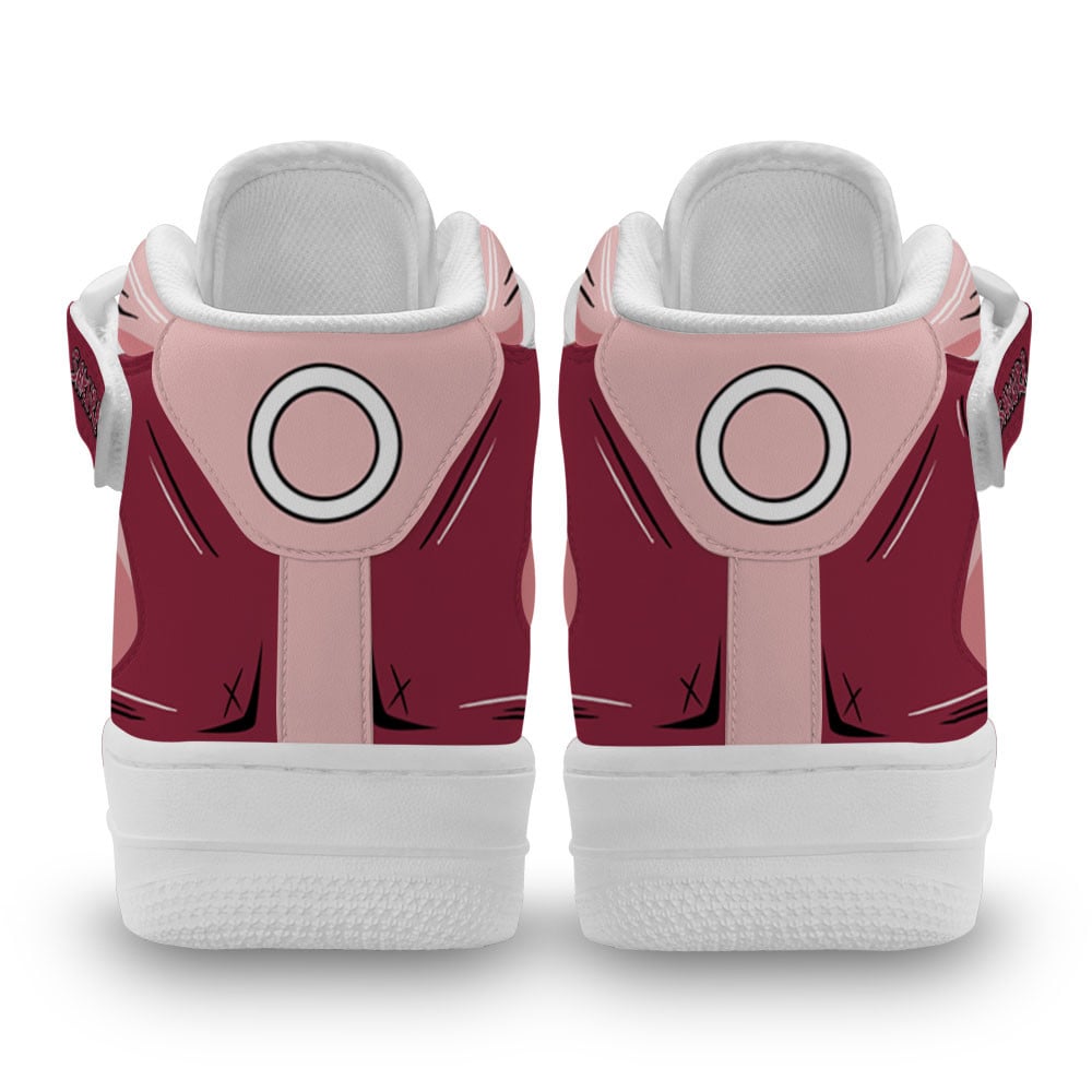 Sakura Haruno Sneakers Air Mid Custom Anime Shoes