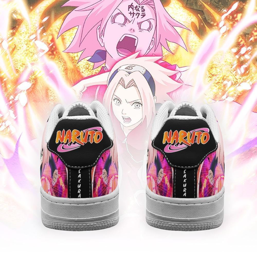 Sakura Haruno Sneakers Custom Anime Shoes Leather