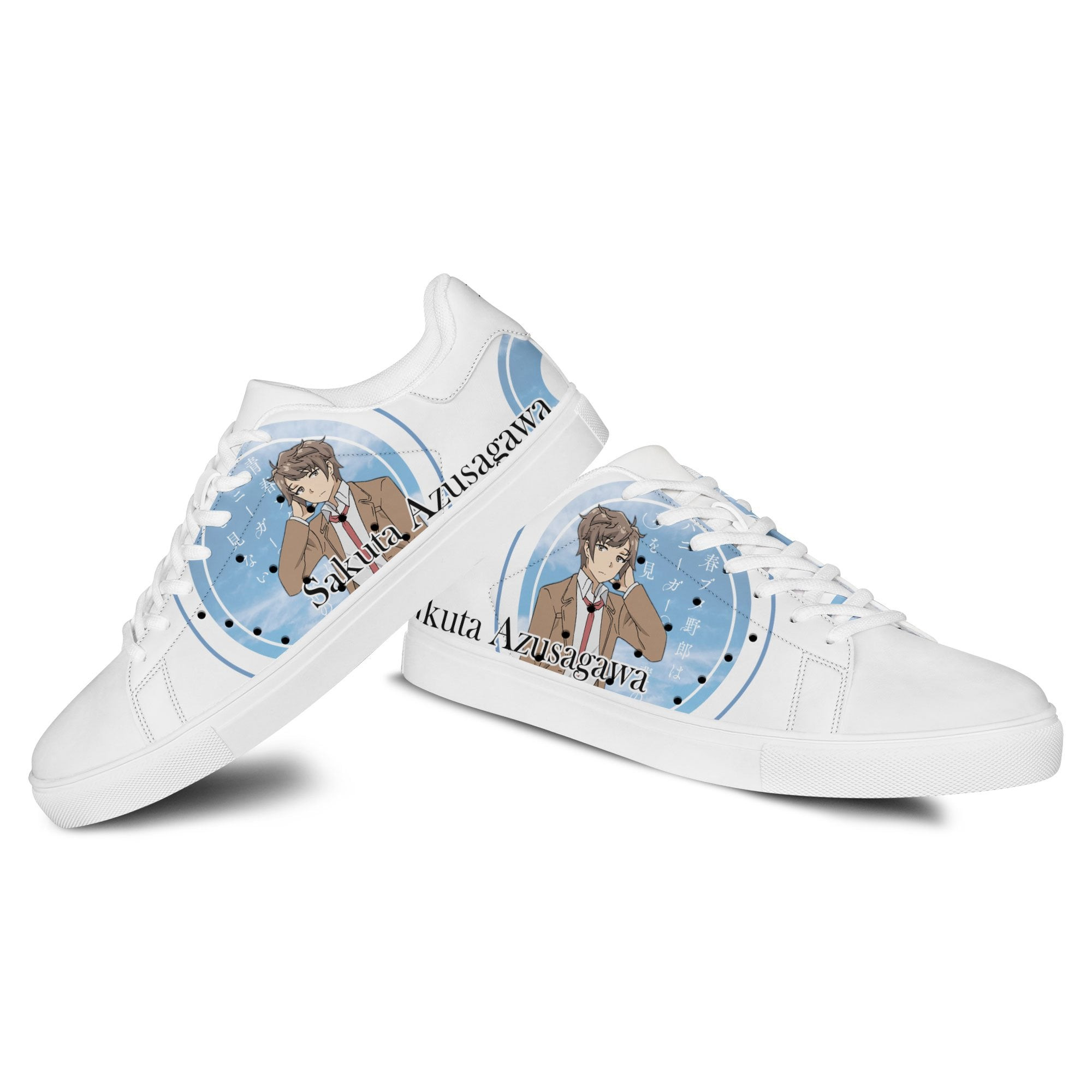 Sakuta Azusagawa Skate Sneakers Custom Anime Bunny Girl Senpai Shoes