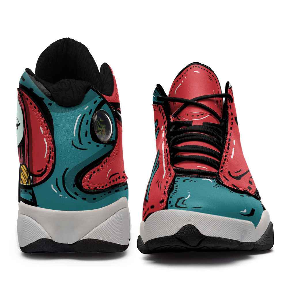Sally JD13 Sneakers Comic Style Custom Shoes