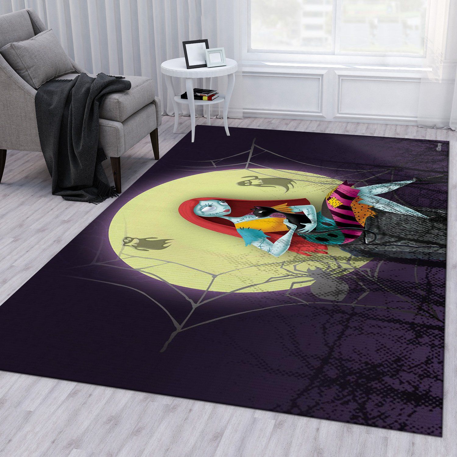 Sally Nightmare Before Christmas Rectangle Rug – Custom Size And Printing
