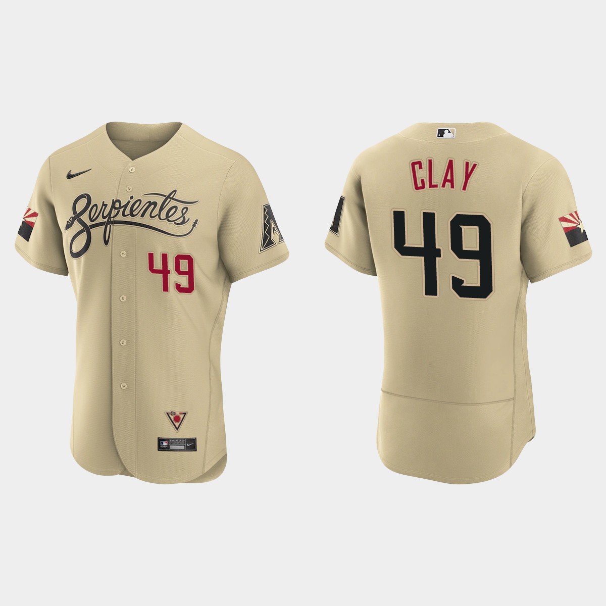 Sam Clay Arizona Diamondbacks City Connect Jersey - Gold