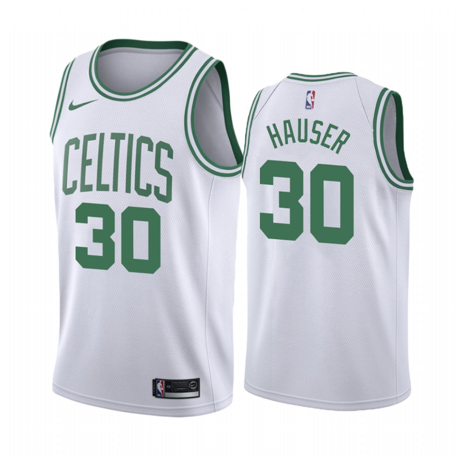 Sam Hauser Boston Celtics 2021-22 Association Edition White #30 Jersey