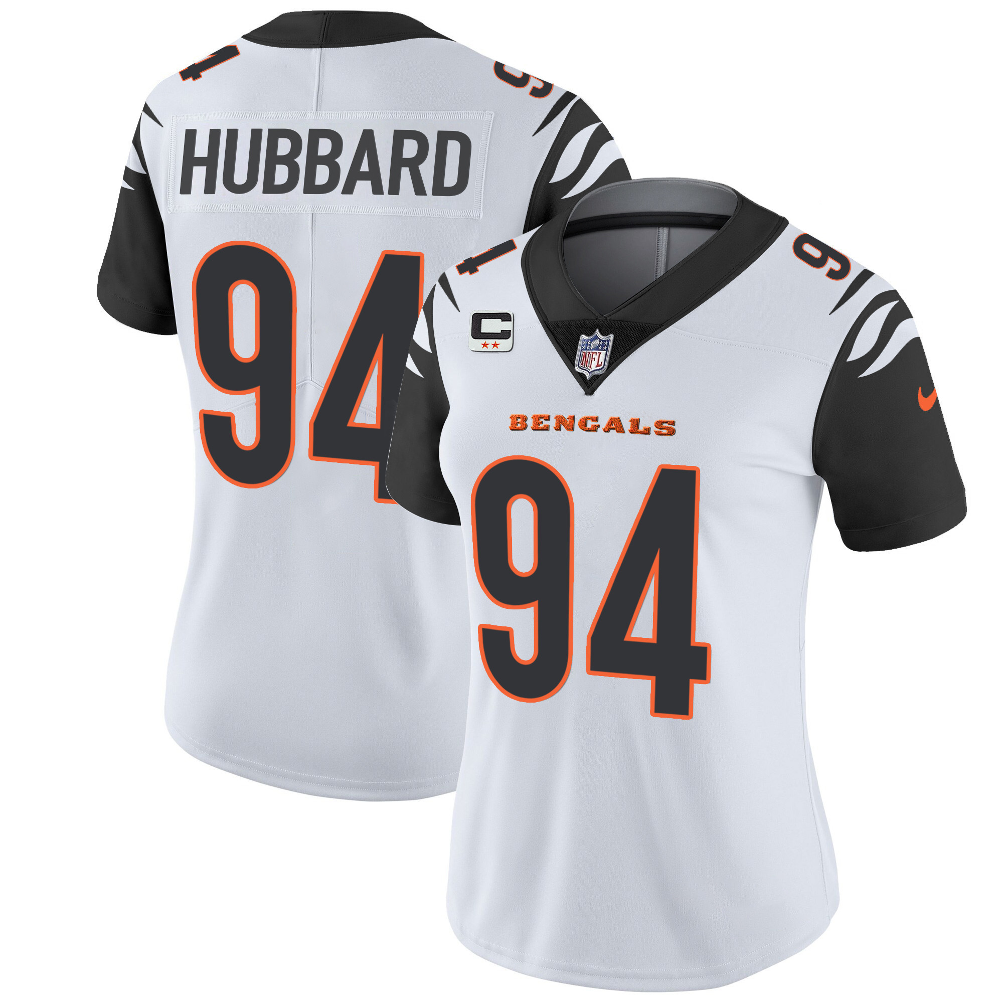 Sam Hubbard Women's Cincinnati Bengals Vapor Limited Color Rush Jersey - All Stitched 