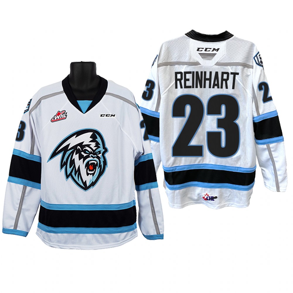 Sam Reinhart Winnipeg Ice WHL White NHL Alumni Jersey