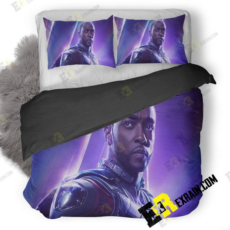 Sam Wilson In Avengers Infinity War New Poster Vq 3D Customized Duvet Cover Bedding Set