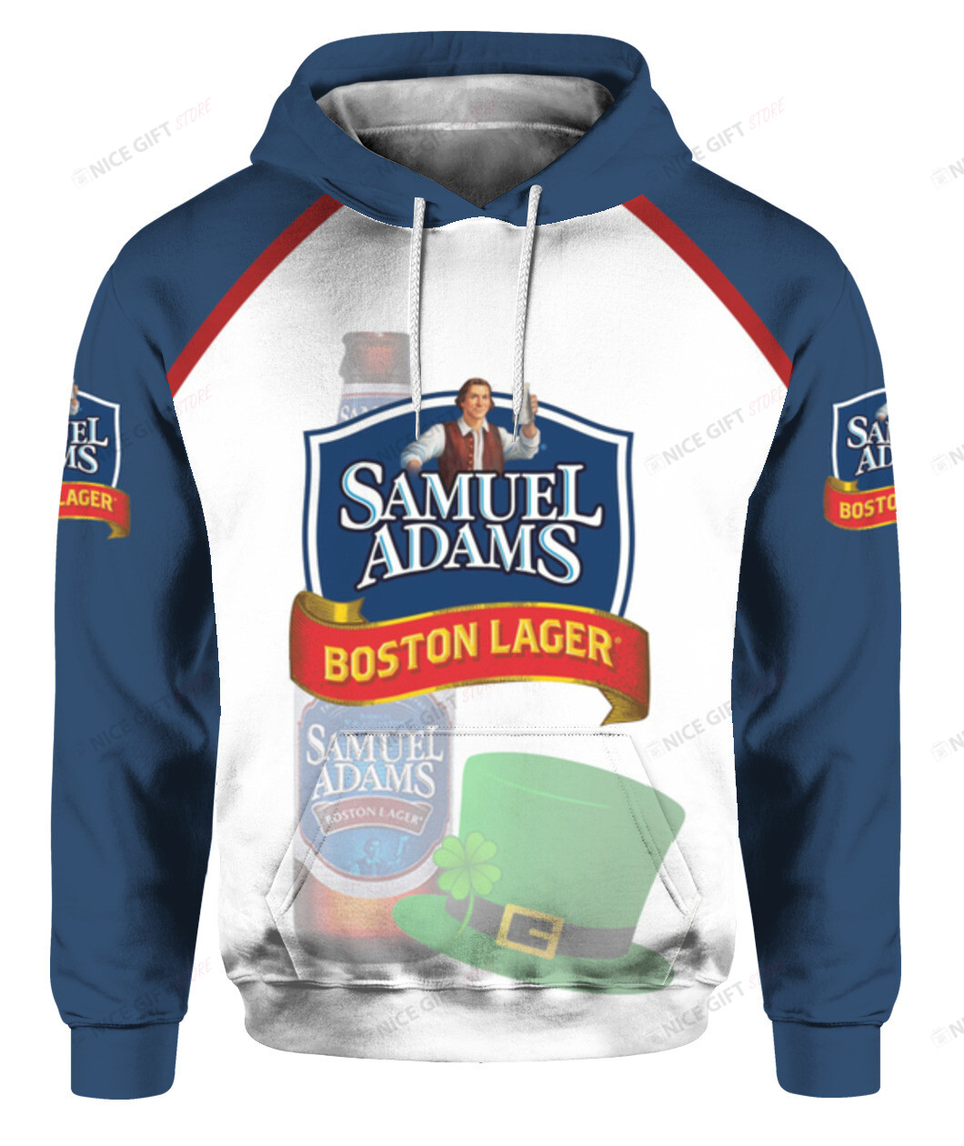 Samuel Adams Boston Lager 3D Hoodie Gift For Fans