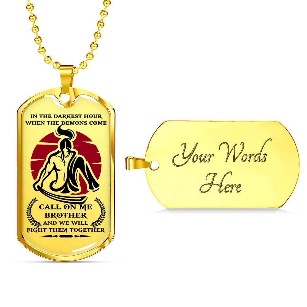 Samurai – Call On Me Brother 2 – English – Military Ball Chain