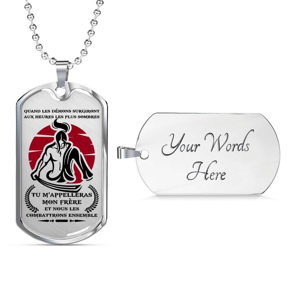 Samurai – Call On Me Brother 2 – French – Military Ball Chain