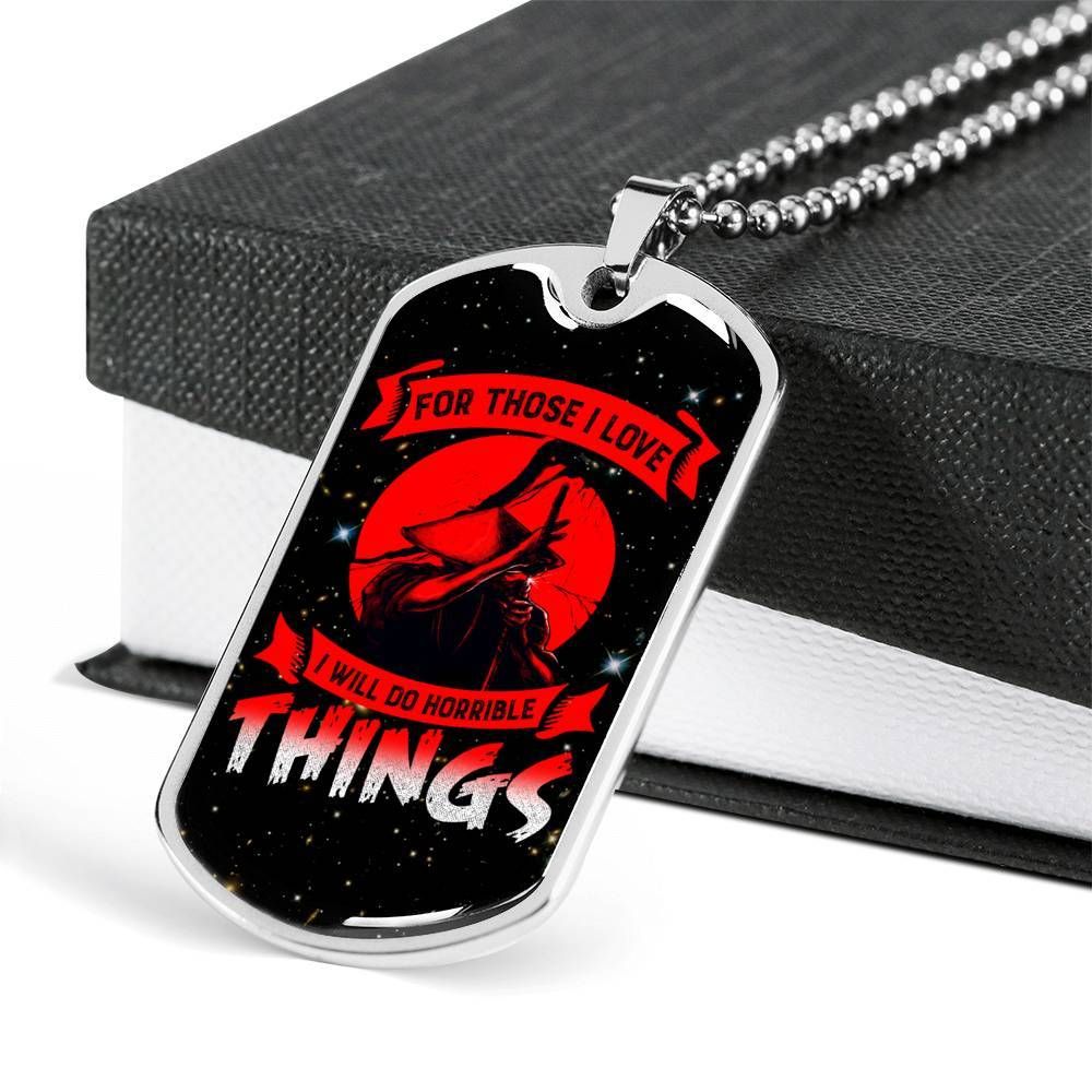 Samurai – For Those I Love I Will Do Horrible Things – Galaxy – Military Ball Chain