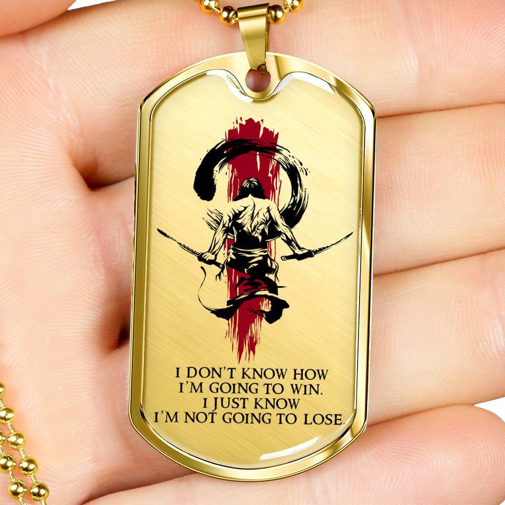 Samurai – I Just Know I’m Not Going To Lose – Military Ball Chain