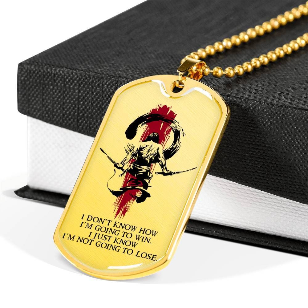 Samurai – I Just Know I’m Not Going To Lose – Military Ball Chain