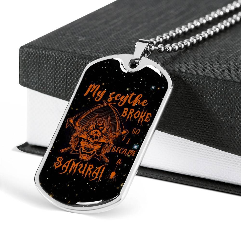 Samurai – My Scythe Broke So I Became A Samurai – Galaxy – Military Ball Chain