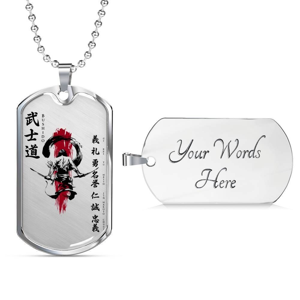 Samurai – The Seven Virtures Of Bushido 4 – Military Ball Chain