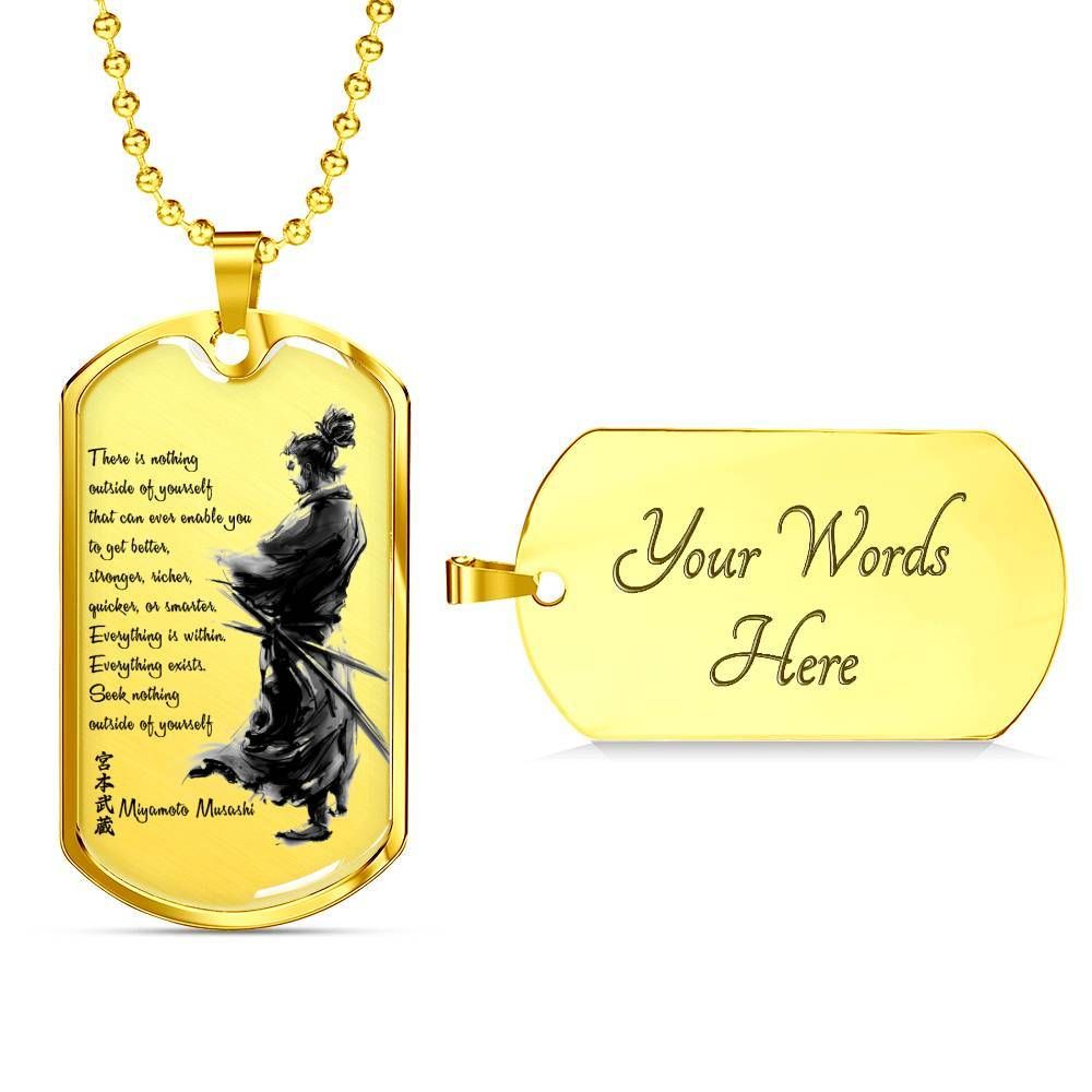 Samurai – There Is Nothings Outside Of Yourself – Military Ball Chain