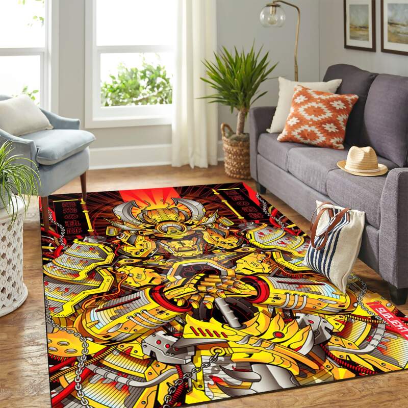 Samurai Carpet Floor Area Rectangle Rug