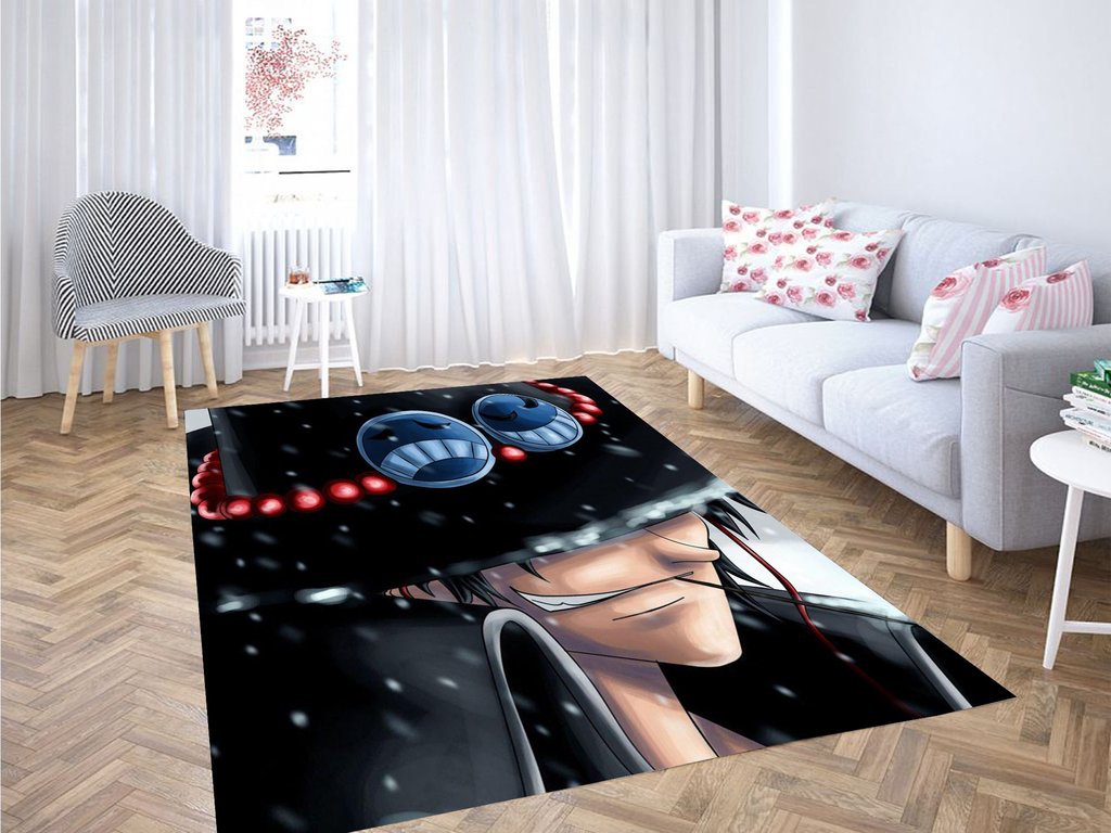 Samurai Champlo Wallpaper Living Room Modern Carpet Rectangle Rug