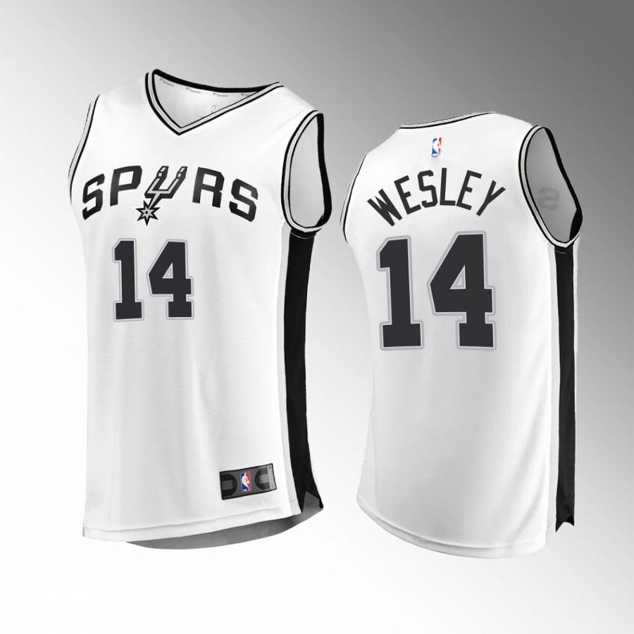 San Antonio Spurs #14 Blake Wesley Association Edition Jersey 2022-23 White