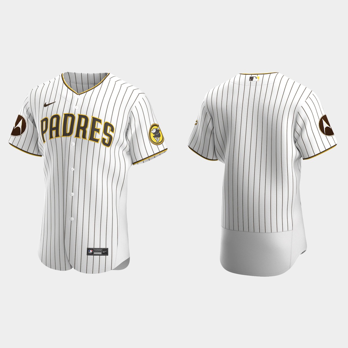 San Diego Padres 2023 Motorola Patch Jersey - White