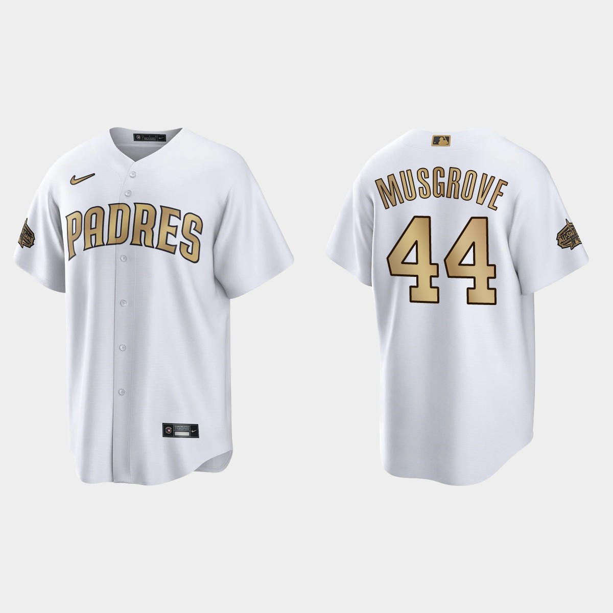 San Diego Padres Joe Musgrove 2022 MLB All-Star Game Jersey - White