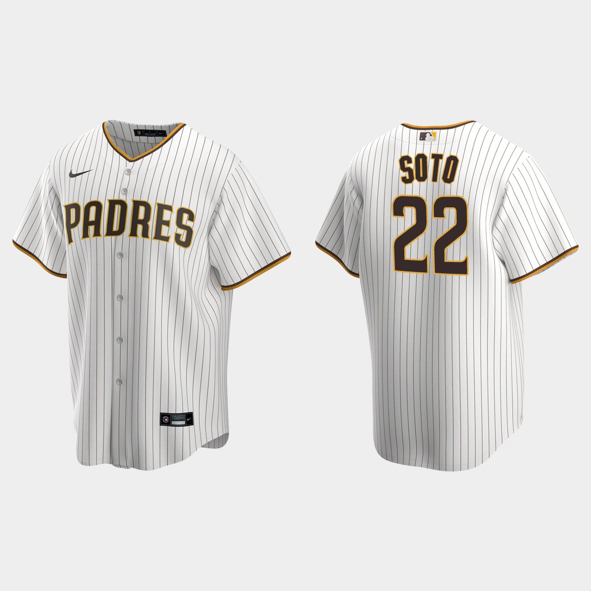 San Diego Padres Juan Soto Home Jersey - White Brown